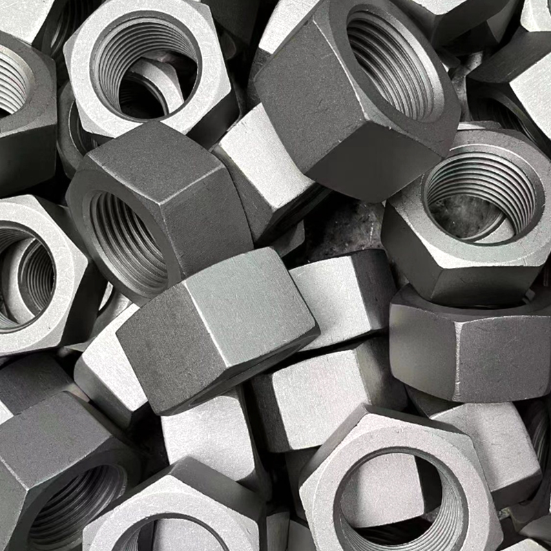 ASTM A194 B7 Svarte, tunge sekskantmuttere