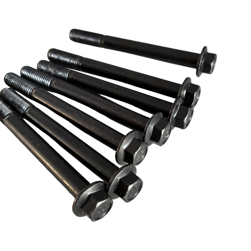 Legert stål M6*20 Galvaniserte sekskantede flensbolter Legert stål M6*20 Galvaniserte sekskantede flensbolter