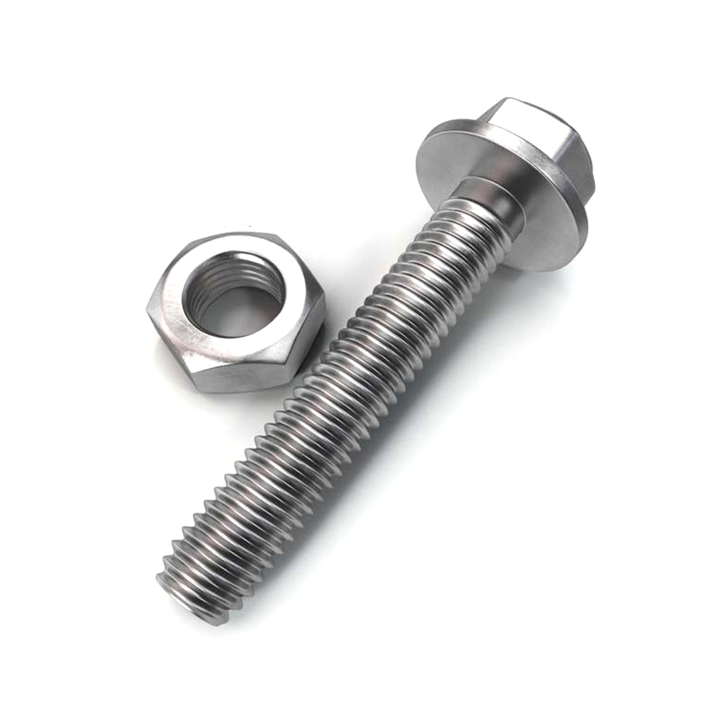 Rustfritt stål 304 DIN 6921 sekskantflensbolt