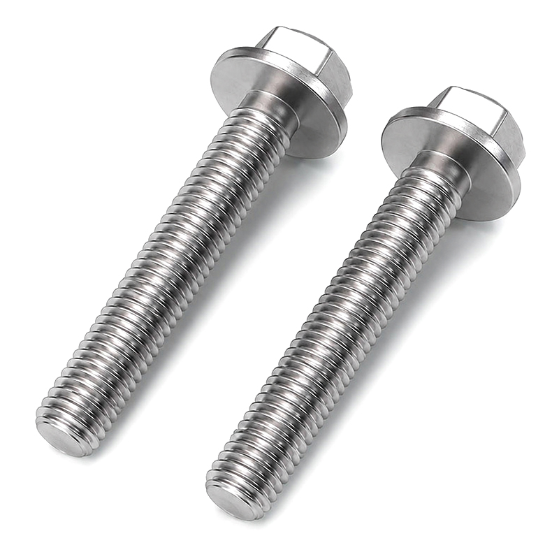 Rustfritt stål 304 DIN 6921 sekskantflensbolt