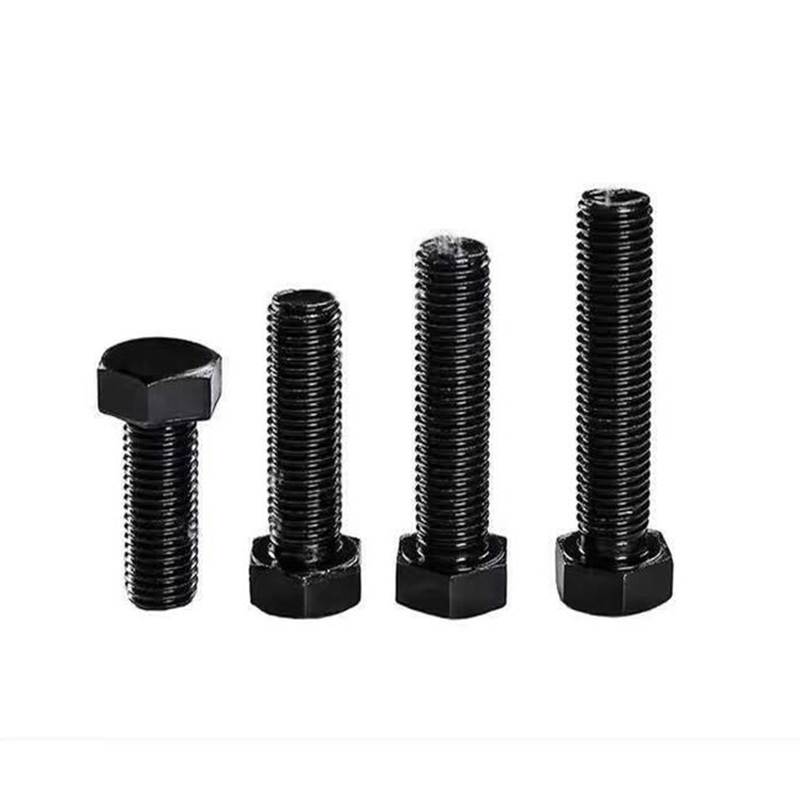 SS304 A2-70 svart oksid helgjenget sekskantbolt DIN 933 SS304 A2-70 svart oksid helgjenget sekskantbolt DIN 933